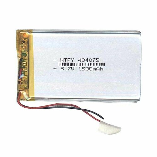 Аккумулятор Li-Pol (батарея) 4*40*75мм 2pin 3.7V/1500mAh