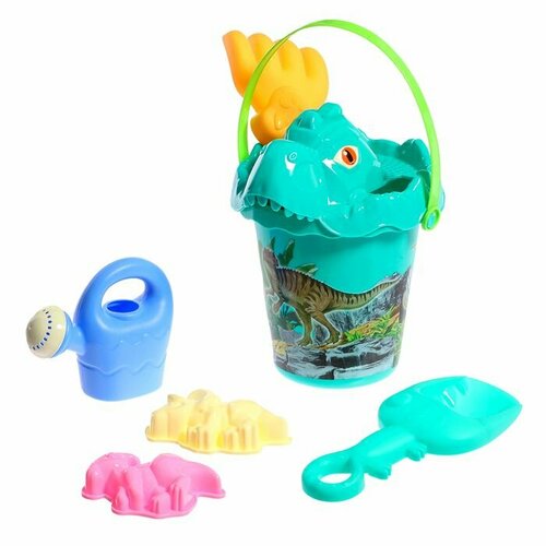 Набор для игры в песке Юрский период 7 предметов 1252₽