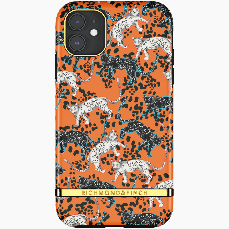 Чехол Richmond & Finch FW20 для iPhone 11, цвет "Оранжевый леопард" (Orange Leopard) (R42987) R42987