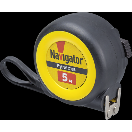 Navigator Рулетка 80 258 NMT-Ru01-A-5-19 (автостоп, 5 м*19 мм) 80258 (68 шт.)