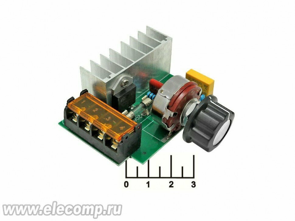 Выключатель-регулятор (диммер) 220V 4000W без выключения