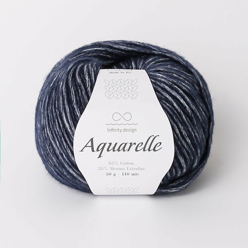 Infinity Design Aquarelle (5575 Navy Blue)