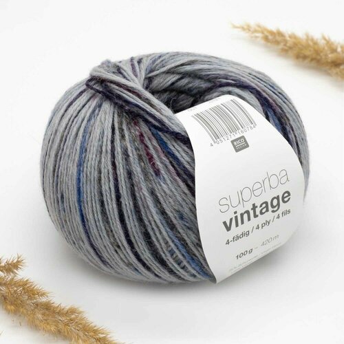 Rico Design Superba Vintage 4-ply (001 Lilac mix)