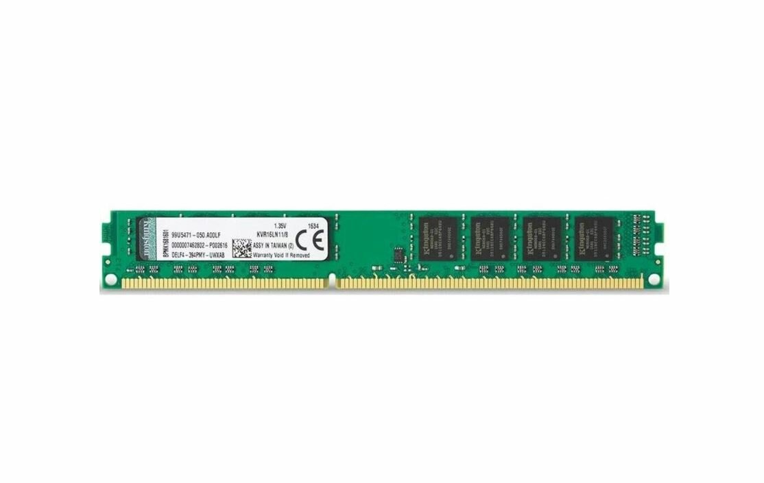 Оперативная память Kingston ValueRAM DDR3 DIMM 8Gb CL11, Low Voltage