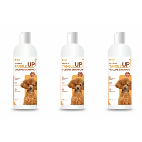 DEOPROCE Шампунь для собак для придания объема PETERPET TANGLE UP VOLUME SHAMPOO 500 мл 3 шт 2797₽