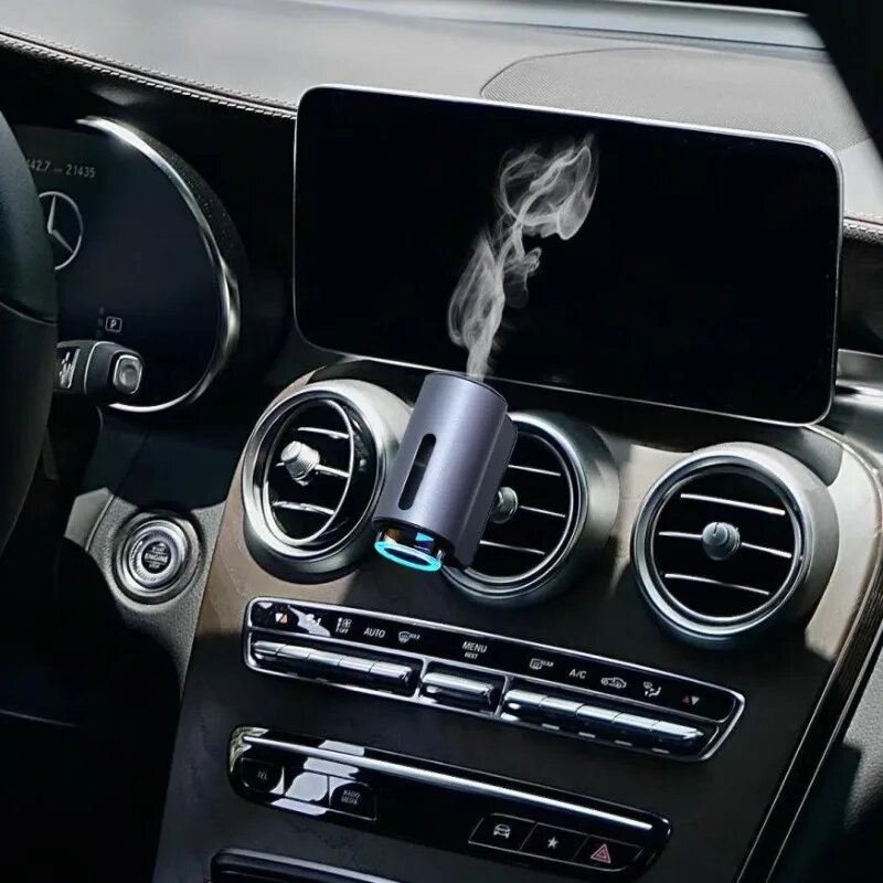 "ALUTRON" - ультразвуковой автомобильный ароматизатор с 3 ароматами, многоразовый