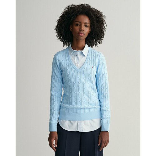 Пуловер GANT, размер XS, синий