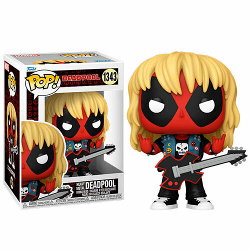 Фигурка Funko POP! Дэдпул хэви метал (Heavy Metal Deadpool) #1343