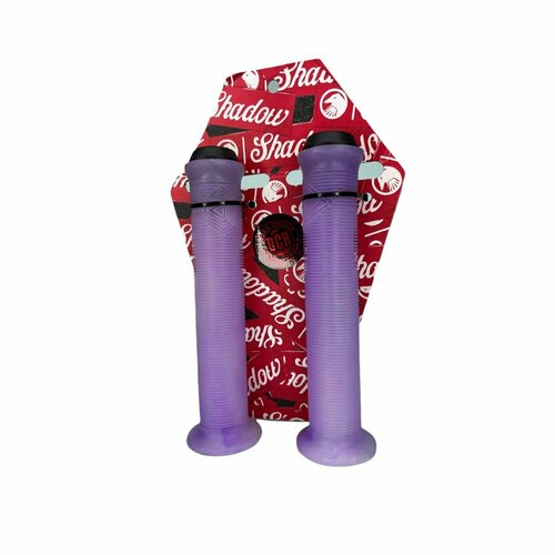 Грипсы Shadow VVS фиолетовые для BMX, самоката