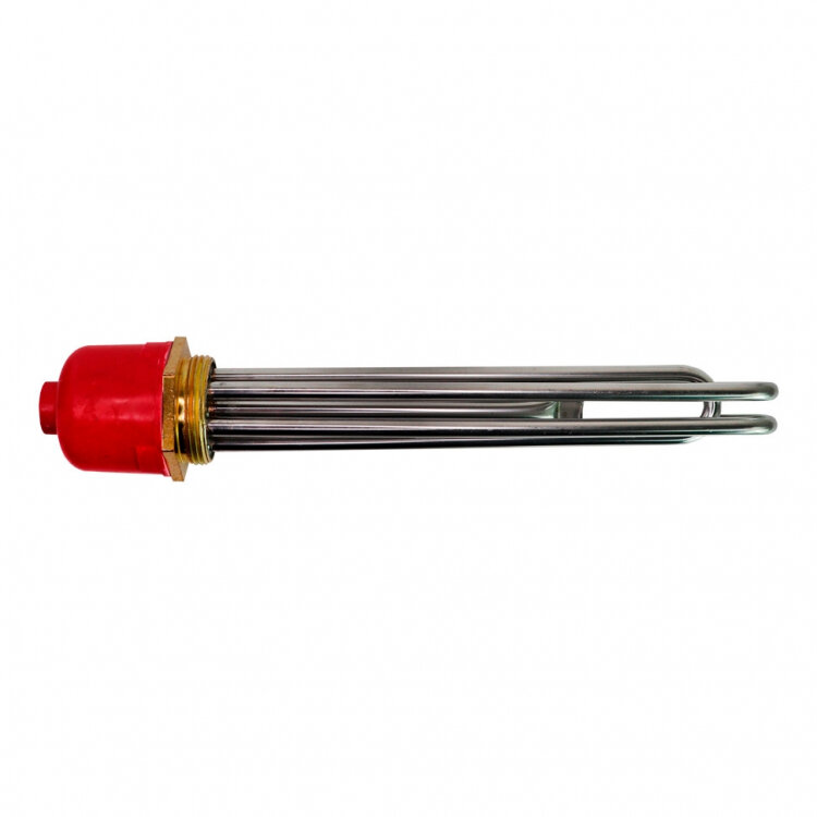 Блок ТЭН для котла 7,5кВт, L255мм, G1 1/2" 48мм, 69575