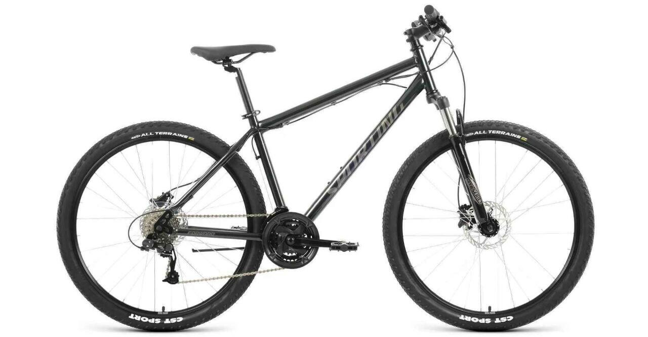 Горный велосипед Forward Sporting 27,5 3.2 HD (2022) 19" Черный (172-180 см)