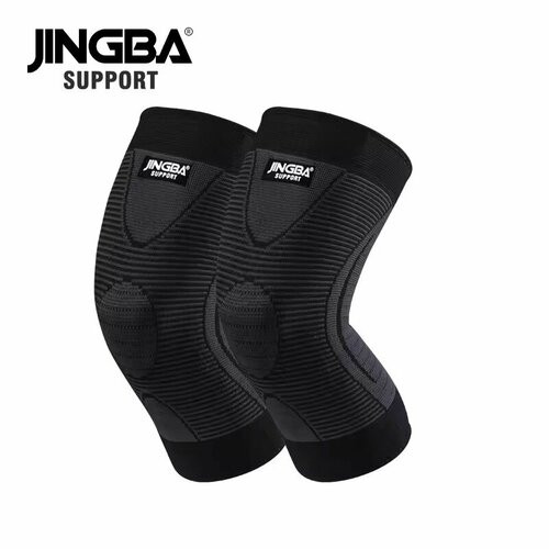 Ортопедический бандаж на колено, черный, Jingbo-7606