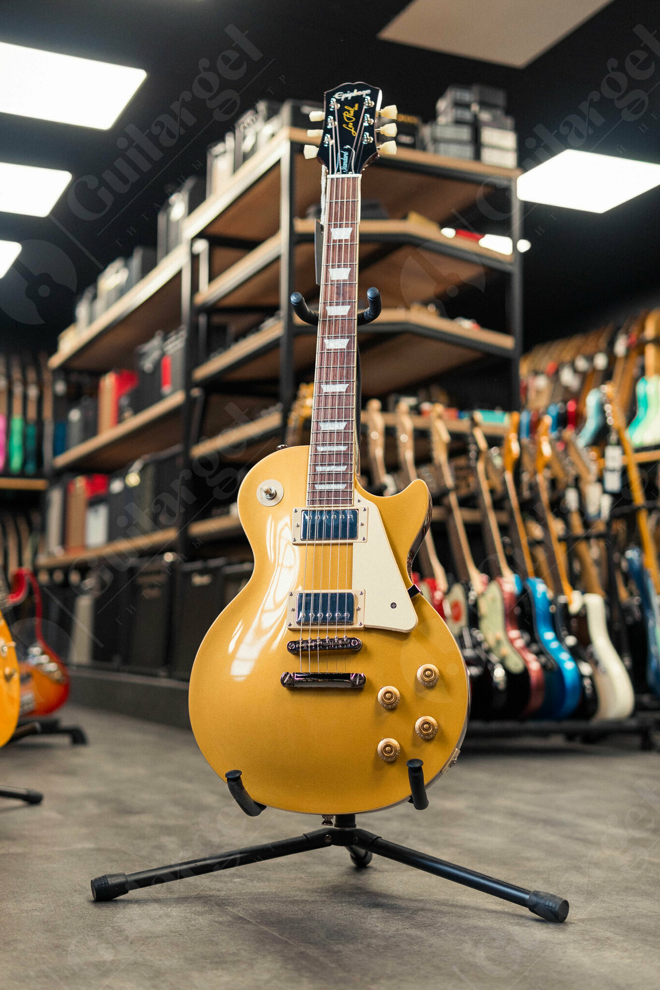 Электрогитара Epiphone Les Paul Standard 50s Metallic Gold