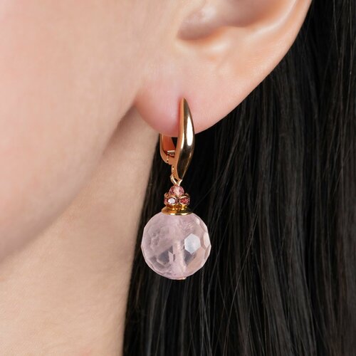 Серьги Diana Savitskaya, розовый