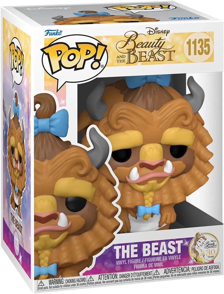 Фигурка Funko POP! Disney: Beauty & The Beast 30th Ann: The Beast w/Curls 57585
