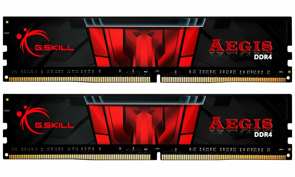 Оперативная память G.Skill DDR4 32GB (2x16GB) 3200MHz AEGIS (F4-3200C16D-32GIS)