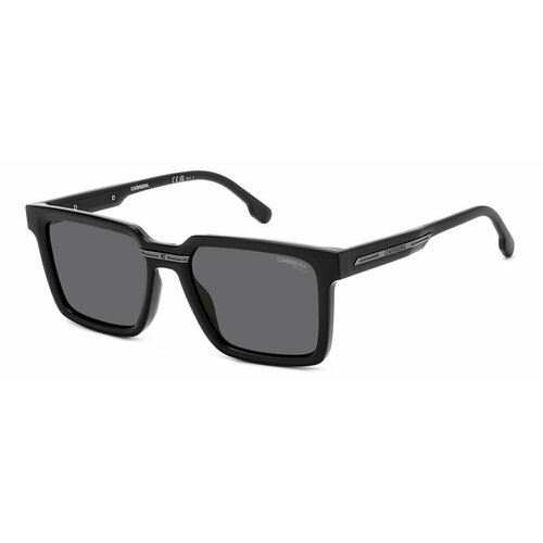 Солнцезащитные очки Carrera, черный солнцезащитные очки david beckham david beckham db 7081 f s 807 m9 54 db 7081 f s 807 m9 черный