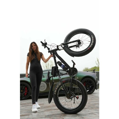 Велосипед Фэтбайк SPR Richiesto 24 Горный Спортивный Взрослый Подростковый черный матовый 2024 27200₽