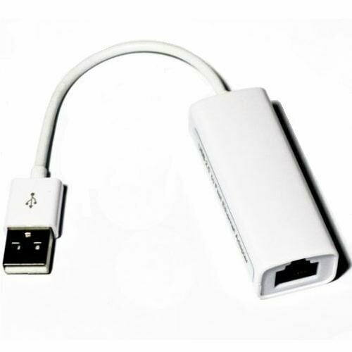 Сетевая карта RJ-45 KS-is KS-270 USB2.0 на LAN Ethernet кабель адаптер RTL8152B - белый