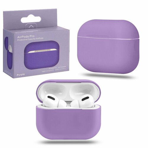 Чехол для наушников Apple AirPods Pro №6 purple