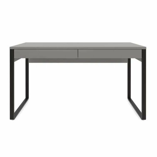 Стол письменный Loft-mebel Лофт DQ MADRID М-2 Черный/Серый графит ЛМ0117270