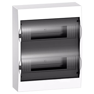 Бокс 24мод навесной белый прозрачная дверь IP40 Easy9 Systeme Electric