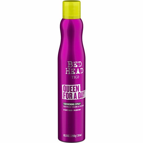 TIGI BED HEAD Спрей для придания объема волосам Queen For A Day Thickening Spray легкий текстурирующий воск спрей tigi bed head trouble maker dry spray wax texture finishing spray