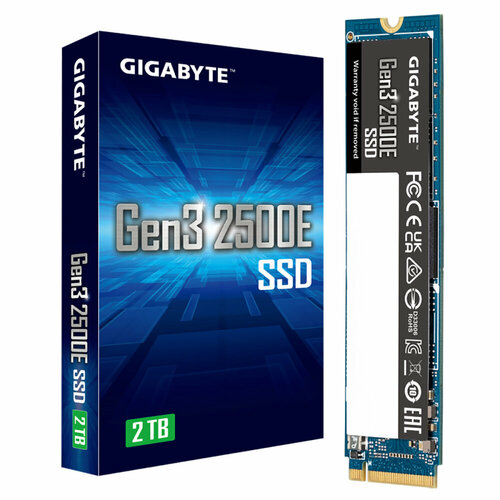 Ssd m.2 nvme 2tb gigabyte gen3 2500e foxline 1024gb m 2 pcie gen3x4 2280 3d tlc