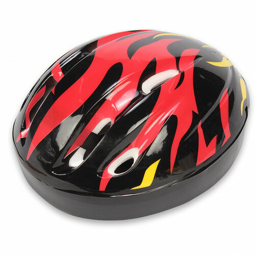 uvex шлем детский airwing 2 размер 52 54 Шлем детский защитный для катания на велосипеде, самокате, роликах, скейтборде, обхват 52-54 см, размер М, 25х20х14 см, черный – 1 шт