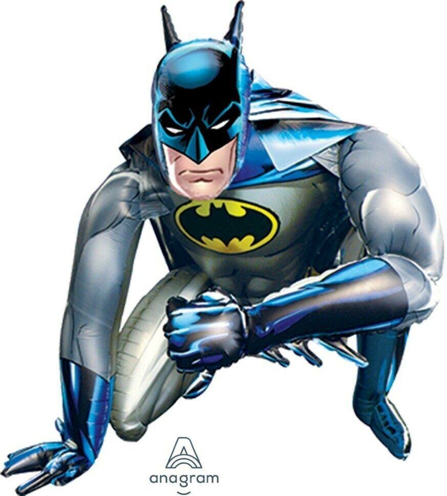 Шар 3D (44'/112 см) Фигура, Бэтмен, 1 шт. в упак.