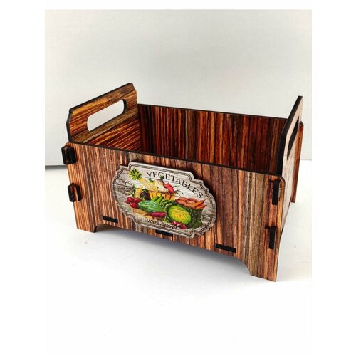 Ящик самосборный с биркой