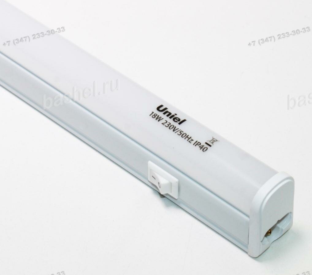Светильник светодиодный Uniel фито для растений 18W 25.5мкмоль/с пластик с выкл L=560 мм ULI-P10-18W/SPFR IP40