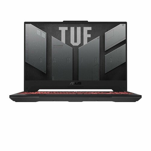 156 Ноутбук ASUS TUF Gaming A15 FA507NV-LP020 AMD Ryzen 7 7735HS 32 ГГц RAM 16 ГБ SSD 1 ТБ NVIDIA GeForce RTX 4060 для ноутбуков 8 Гб Без системы 90NR0E85-M004T0 серый 125799₽