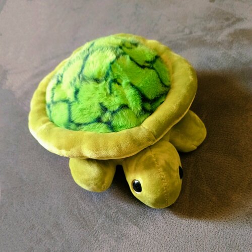 Мягкая игрушка Черепаха зеленая реалистичная