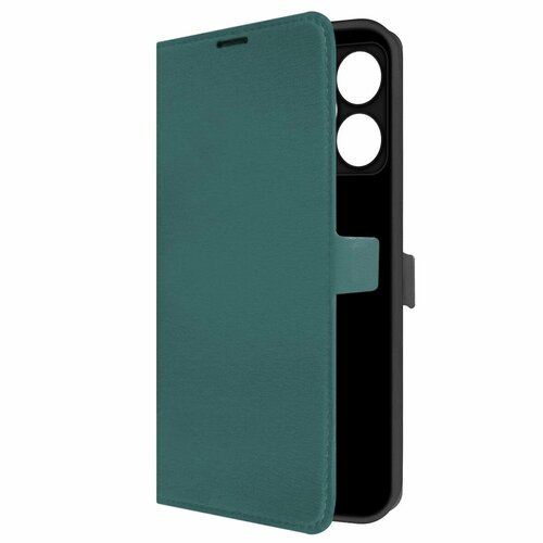 Чехол-книжка Krutoff Eco Book для Realme C51/C53/Note 50 зелёный опал зеленый