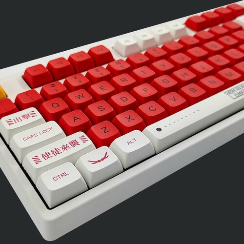 Кейкапы для механической клавиатуры 137 шт Красный XDA RBT Английская версия 210000₽