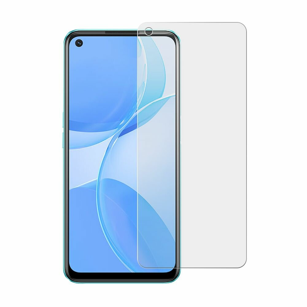 Стекло защитное гибридное матовое Krutoff для Oppo A53 5G