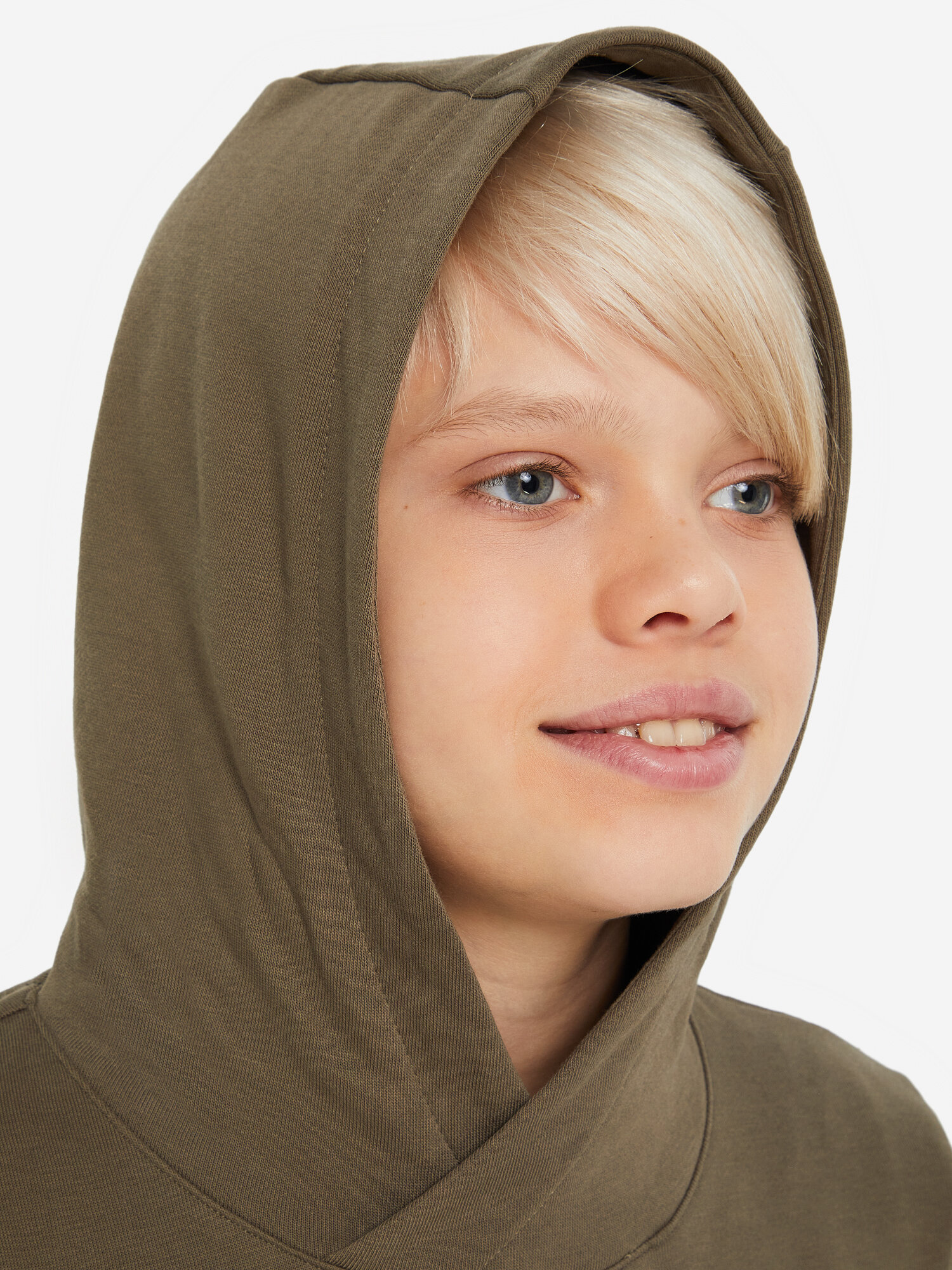 Худи Fila, размер 134-140, хаки — фото 1