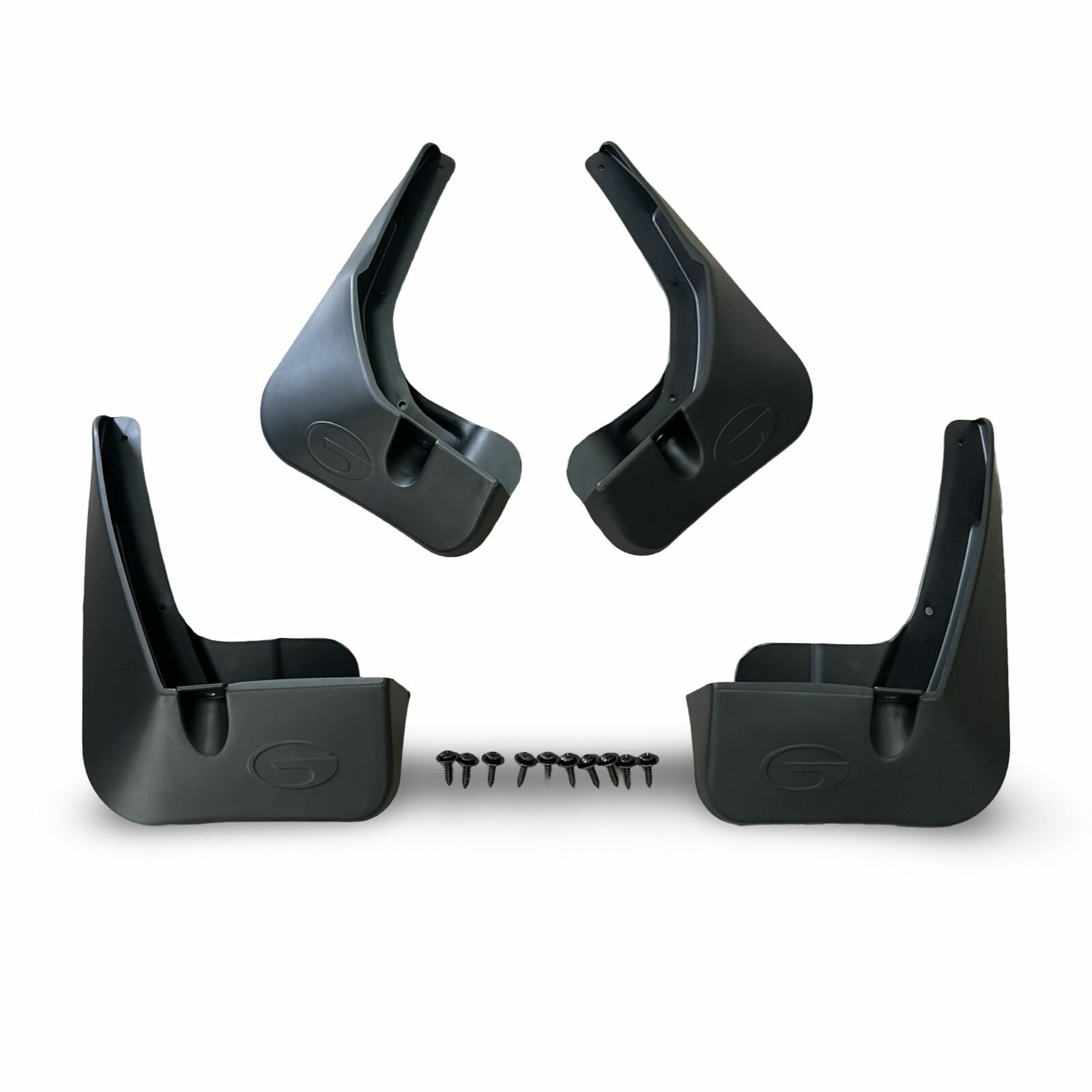 GAC GS3 2023+ Оригинальные брызговики OEM (комплект из 4шт) чёрные.