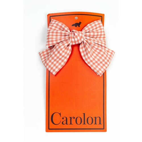 Заколка Бант большой красный Carolon Купить стильную заколку для девочек Школьный бант для волос 650₽