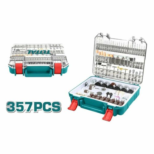 Набор насадок для гравера 357 предметов TOTAL TACSD13571 2799₽