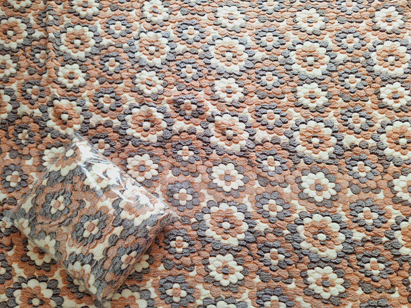 фото Плед 2х спальный Пионы