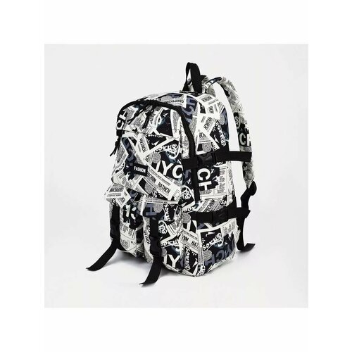 Рюкзак портфель молодежный городской на молнии 2196₽