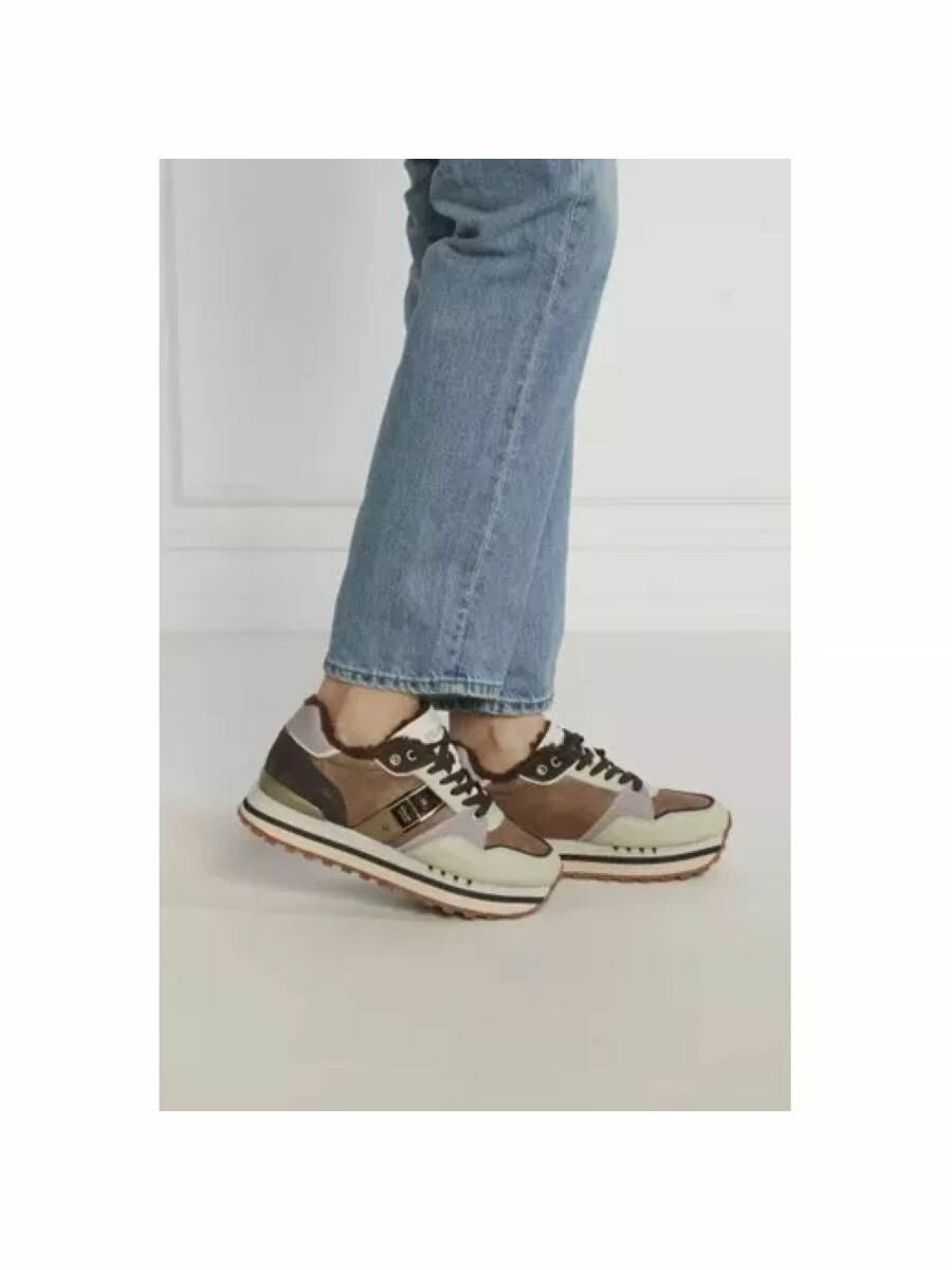 Кроссовки Blauer, размер 40, коричневый