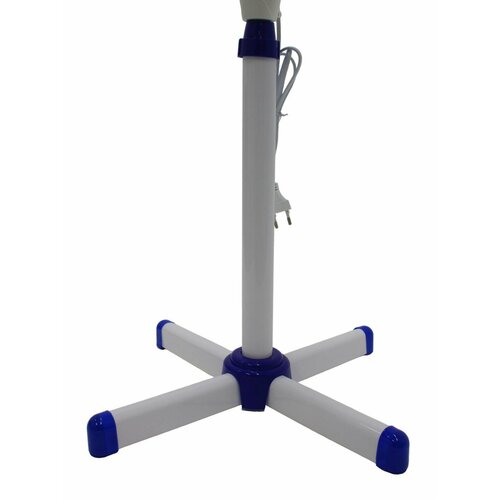 Вентилятор напольный 5 лопастей синий 466500₽