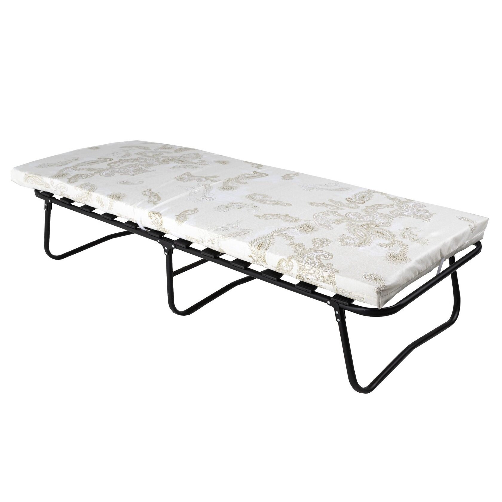 фото Раскладушка на ламелях с матрасом "Афина" 70 см