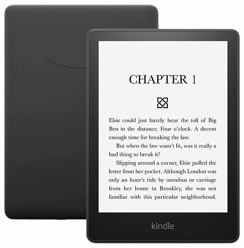 Электронная книга Amazon Kindle PaperWhite 2021 16Gb Ad-Supported (Black) 