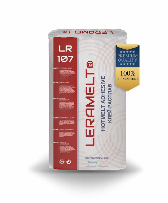 Клей-расплав ЭВА кромочный LERAMELT LR 107, 20 кг