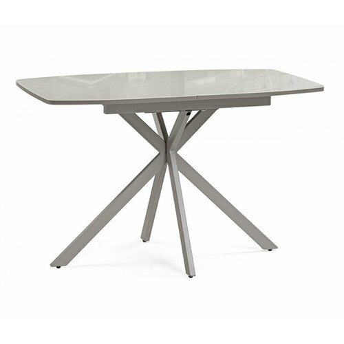 Стеклянный стол LMRU Тамаса 120150х70х76 латте капучино 16820₽