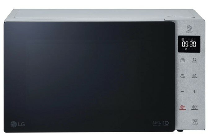 фото Микроволновая печь LG MW25R35GISL, черный/стальной серый